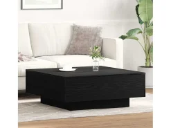 Online Mesa de centro | Mesa de apoio Carvalho 80x80x31 cm Preto