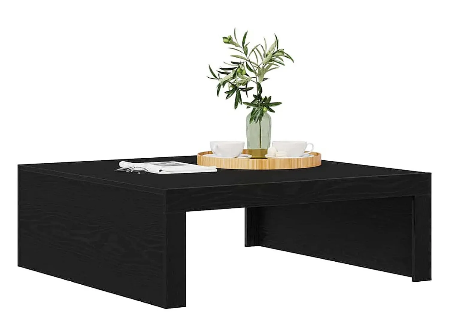 Mesa de centro | Mesa de apoio Carvalho 100x100x35 cm^ Mesa De Centro