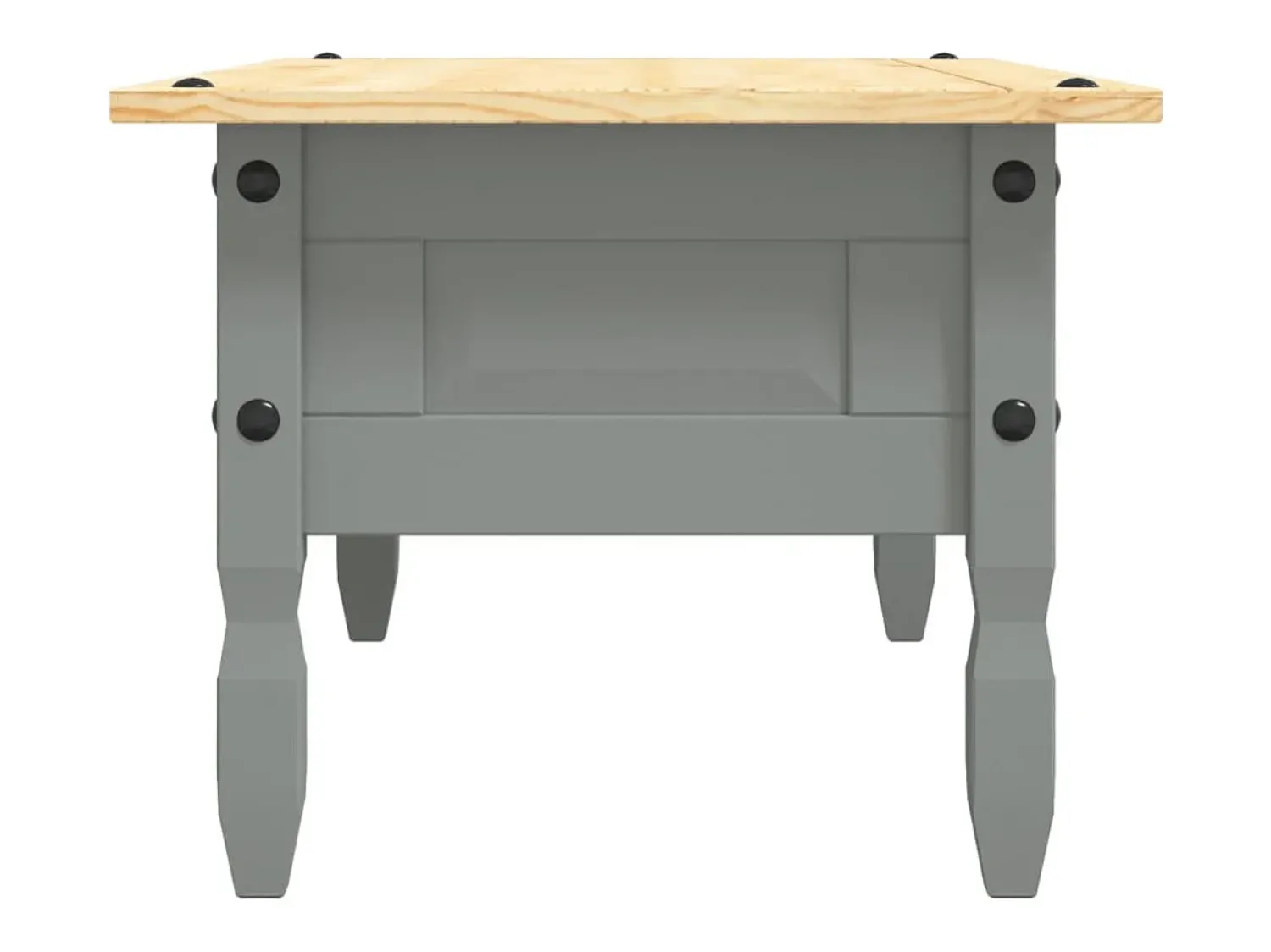 Mesa de centro | Mesa de apoio Corona pinho mexicano 100x55x44 cm^ Mesa De Centro