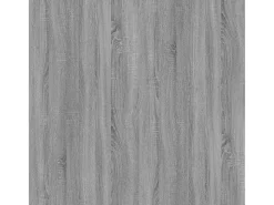 Mesa De Centro| Mesa de centro | Mesa de apoio 60x44.5x45 cm derivados de madeira cinza sonoma Cinzento