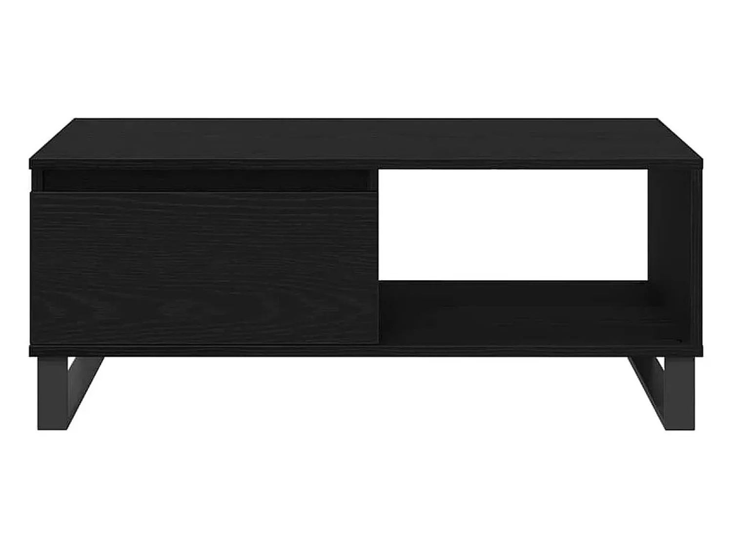 Mesa de centro | Mesa de apoio Mesa de Café with Drawer Carvalho 90x50x36.5 cm^ Mesa De Centro