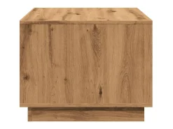 Mesa de centro | Mesa de apoio | Mesa de café 55x55x42 cm derivados de madeira carvalho artisiano^ Mesa De Centro