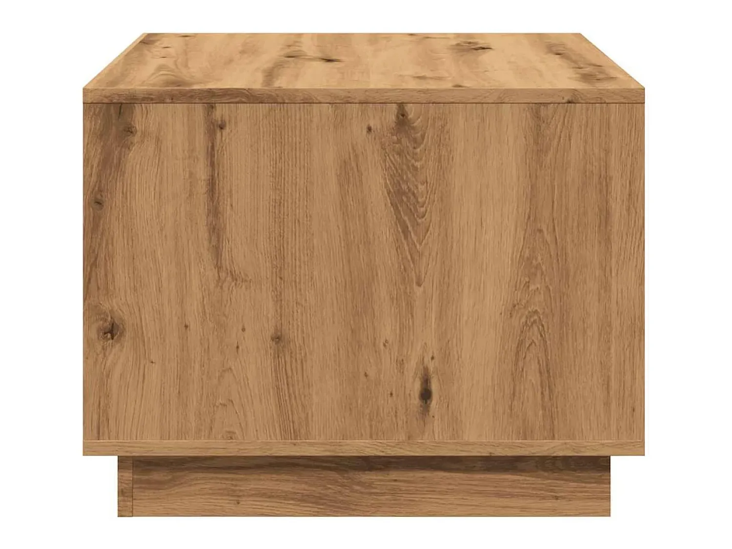 Mesa de centro | Mesa de apoio | Mesa de café 55x55x42 cm derivados de madeira carvalho artisiano^ Mesa De Centro