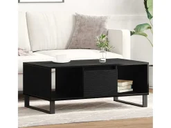 Mesa de centro | Mesa de apoio with Drawer Carvalho 90x50x36.5 cm^ Mesa De Centro