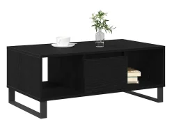 Mesa de centro | Mesa de apoio with Drawer Carvalho 90x50x36.5 cm^ Mesa De Centro