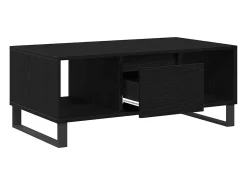 Mesa de centro | Mesa de apoio with Drawer Carvalho 90x50x36.5 cm^ Mesa De Centro