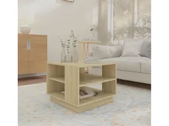Sale Mesa de centro | Mesa de apoio 55x55x43 cm derivados de madeira carvalho sonoma Castanho