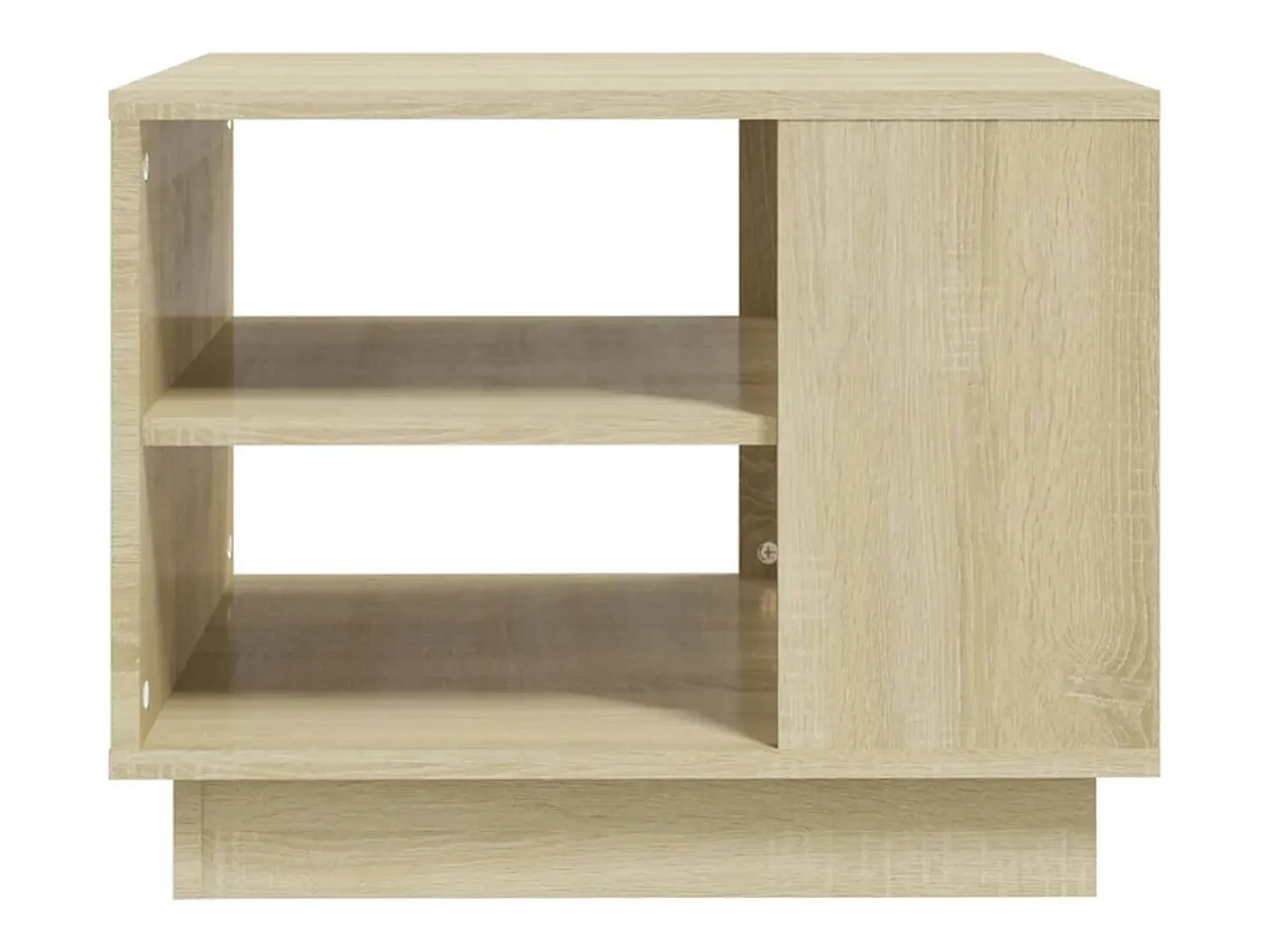 Sale Mesa de centro | Mesa de apoio 55x55x43 cm derivados de madeira carvalho sonoma Castanho