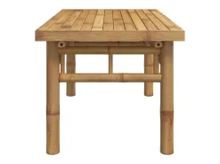 Mesa de centro | Mesa de apoio | Mesa de café 70x40x35 cm bambu^ Mesa De Centro