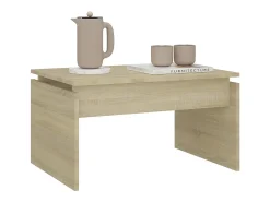 Discount Mesa de centro | Mesa de apoio 68x50x38 cm derivados de madeira carvalho sonoma Castanho