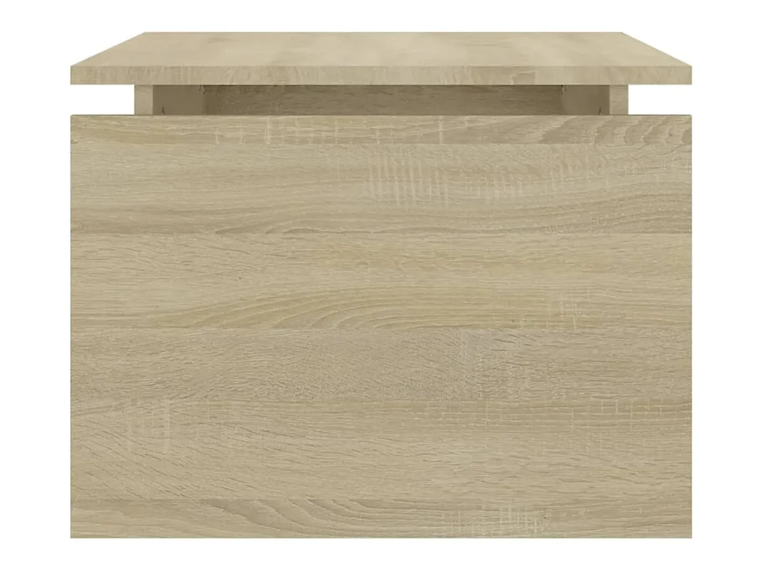 Discount Mesa de centro | Mesa de apoio 68x50x38 cm derivados de madeira carvalho sonoma Castanho