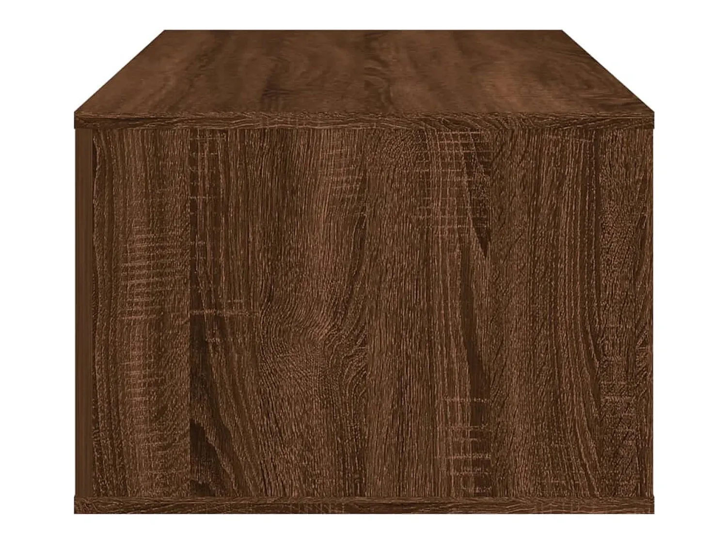 Mesa De Centro| Mesa de centro | Mesa de apoio 100x50.5x35 derivados madeira carvalho Castanho