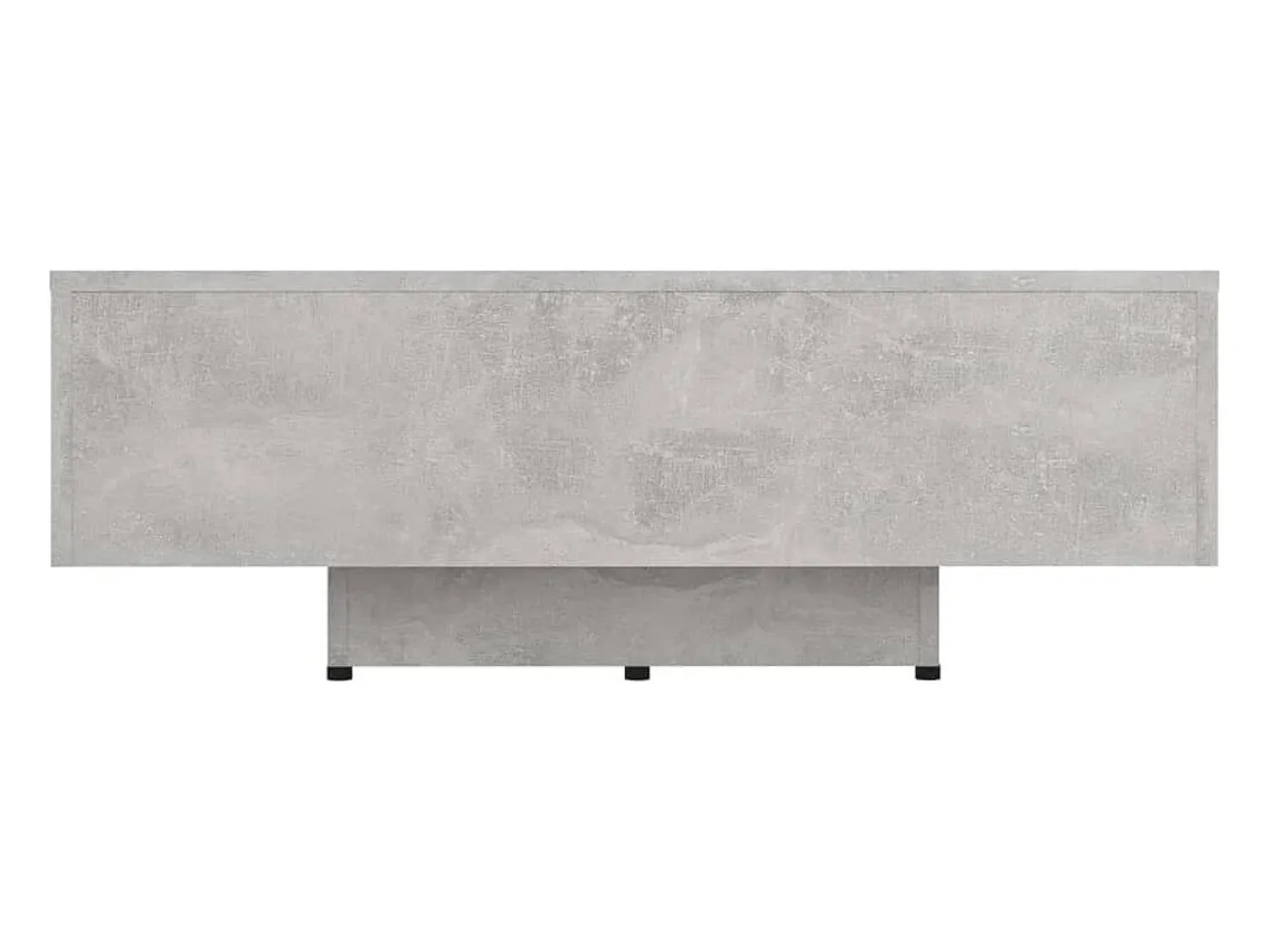 Mesa de centro | Mesa de apoio 85x55x31 cm contraplacado cimento^ Mesa De Centro