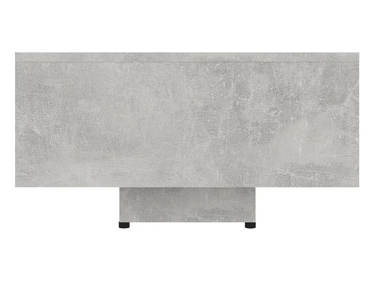Mesa de centro | Mesa de apoio 85x55x31 cm contraplacado cimento^ Mesa De Centro