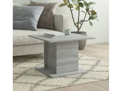 Mesa De Centro* Mesa de centro | Mesa de apoio derivados de madeira sonoma cinza Cinzento