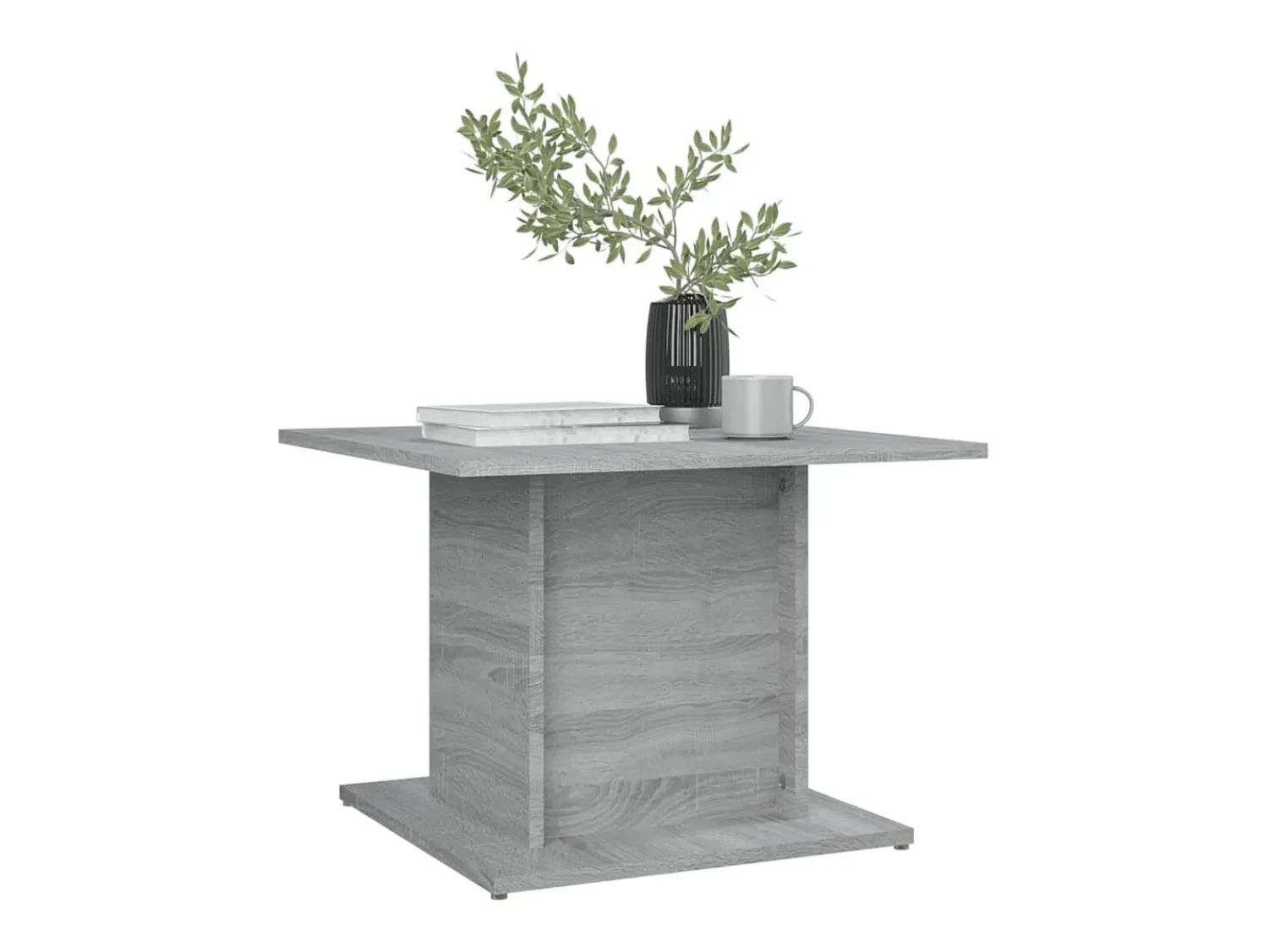 Mesa De Centro* Mesa de centro | Mesa de apoio derivados de madeira sonoma cinza Cinzento