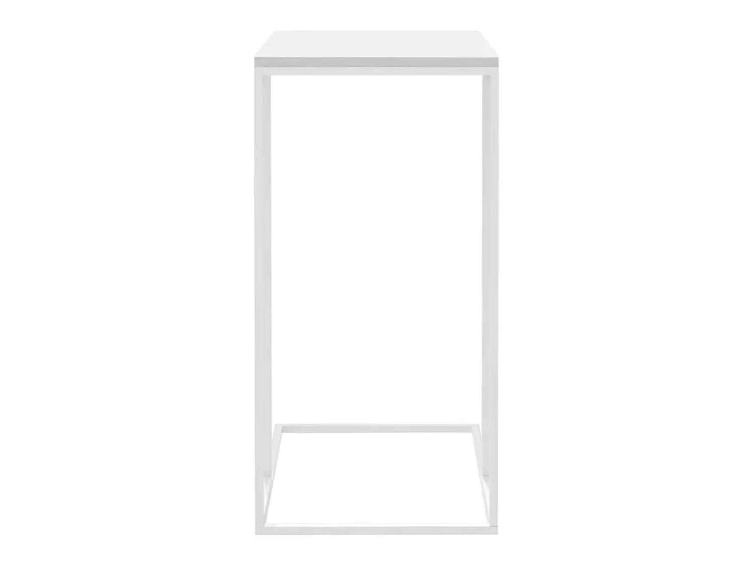 Sale Mesa de centro | Mesa de apoio 40x30x59 cm derivados de madeira Branco