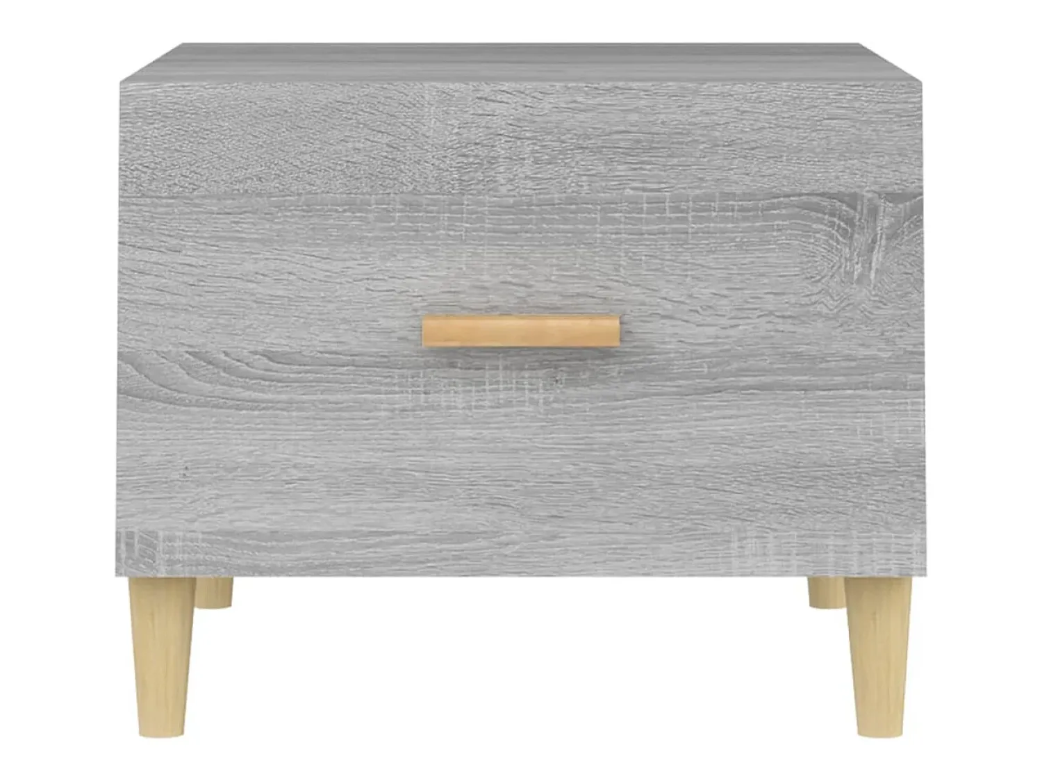 Mesa de centro | Mesa de apoio 50x50x40 cm derivados de madeira sonoma^ Mesa De Centro