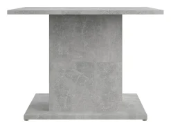 Mesa De Centro* Mesa de centro | Mesa de apoio 55.5x55.5x40 cm derivados madeira cinza-cimento Cinzento