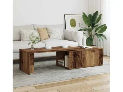 Mesa De Centro* Mesa de centro | Mesa de apoio | Mesa de café madeira antiga 150x50x35 cm madeira trabalhada Castanho