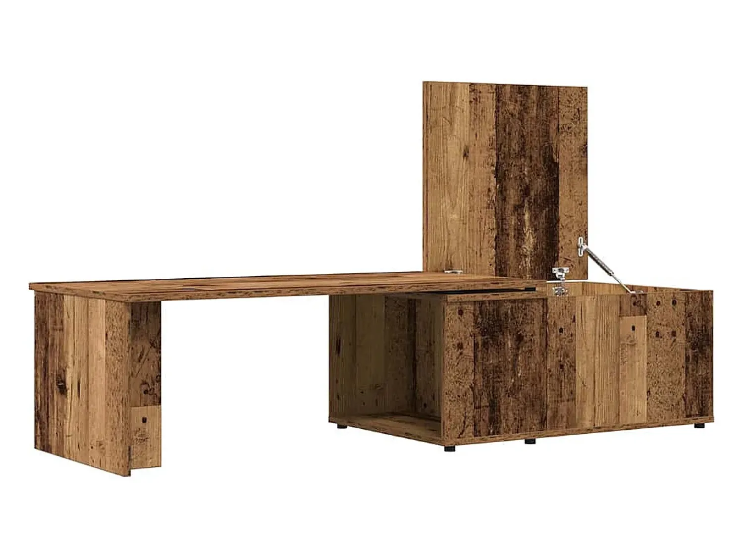 Mesa De Centro* Mesa de centro | Mesa de apoio | Mesa de café madeira antiga 150x50x35 cm madeira trabalhada Castanho