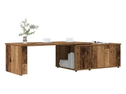 Mesa De Centro* Mesa de centro | Mesa de apoio | Mesa de café madeira antiga 150x50x35 cm madeira trabalhada Castanho