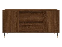 Discount Mesa de centro | Mesa de apoio derivados de madeira carvalho Castanho