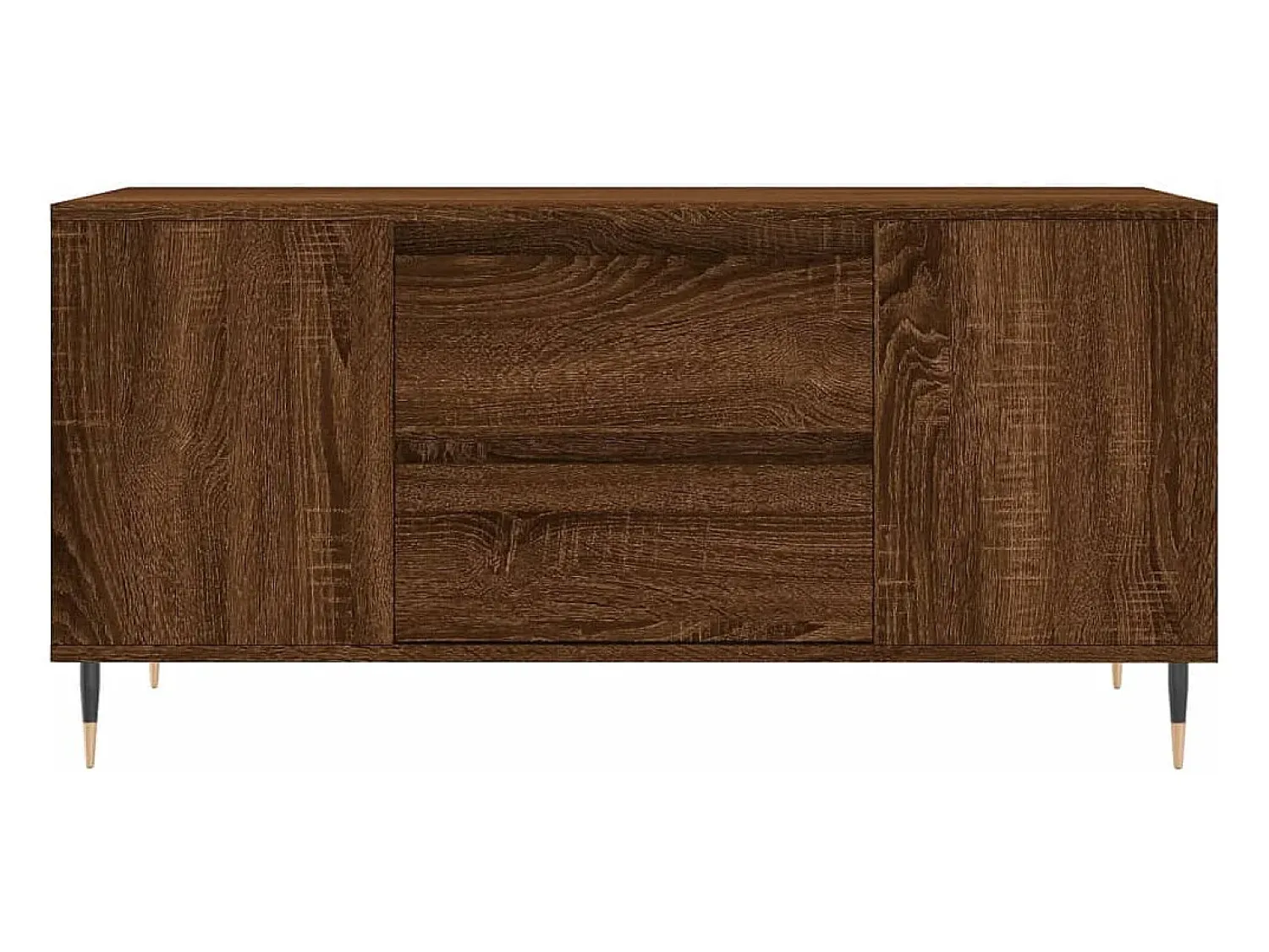 Discount Mesa de centro | Mesa de apoio derivados de madeira carvalho Castanho