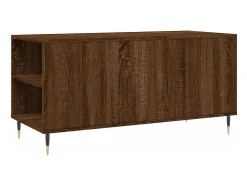 Discount Mesa de centro | Mesa de apoio derivados de madeira carvalho Castanho