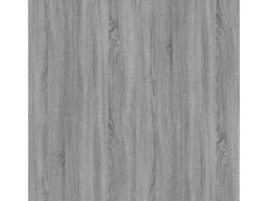 Mesa De Centro| Mesa de centro | Mesa de apoio 60x44.5x45 cm derivados de madeira cinza sonoma Cinzento