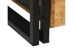 Mesa De Centro* Mesa de centro | Mesa de apoio | Mesa de café com gaveta Madeira de acácia maciça Castanho