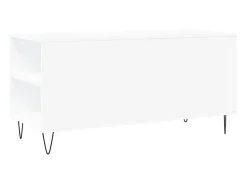 Mesa De Centro* Mesa de centro | Mesa de apoio 102x44.5x50 cm derivados de madeira Branco