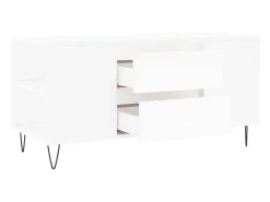 Mesa De Centro* Mesa de centro | Mesa de apoio 102x44.5x50 cm derivados de madeira Branco