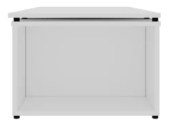 Mesa De Centro| Mesa de centro | Mesa de apoio 150x50x35 cm derivados de madeira Branco