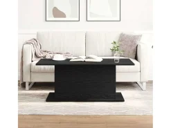 Best Mesa de centro | Mesa de apoio Carvalho 102x55.5x40 cm Preto