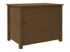 Mesa De Centro| Mesa de centro | Mesa de apoio 71x49x55 cm pinho maciço mel Castanho
