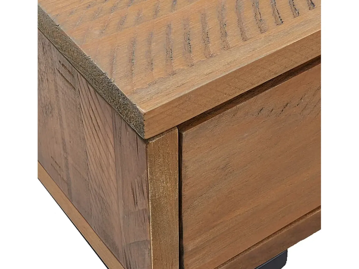 New Mesa de centro | Mesa de apoio | Mesa de café 90x50x35 cm pinho maciço Castanho