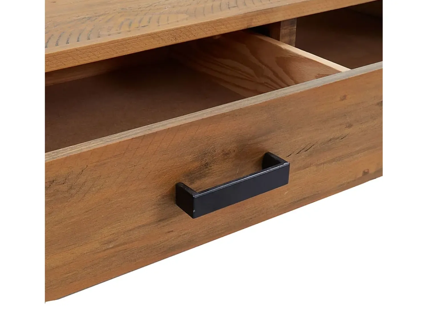 New Mesa de centro | Mesa de apoio | Mesa de café 90x50x35 cm pinho maciço Castanho