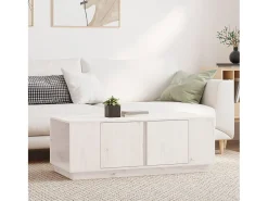 Mesa de centro | Mesa de apoio 110x50x40 cm pinho maciço^ Mesa De Centro
