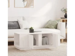 Mesa de centro | Mesa de apoio 110x50x40 cm pinho maciço^ Mesa De Centro