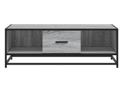 Mesa de centro | Mesa de apoio 100x57x35cm deriv. madeira/metal sonoma^ Mesa De Centro