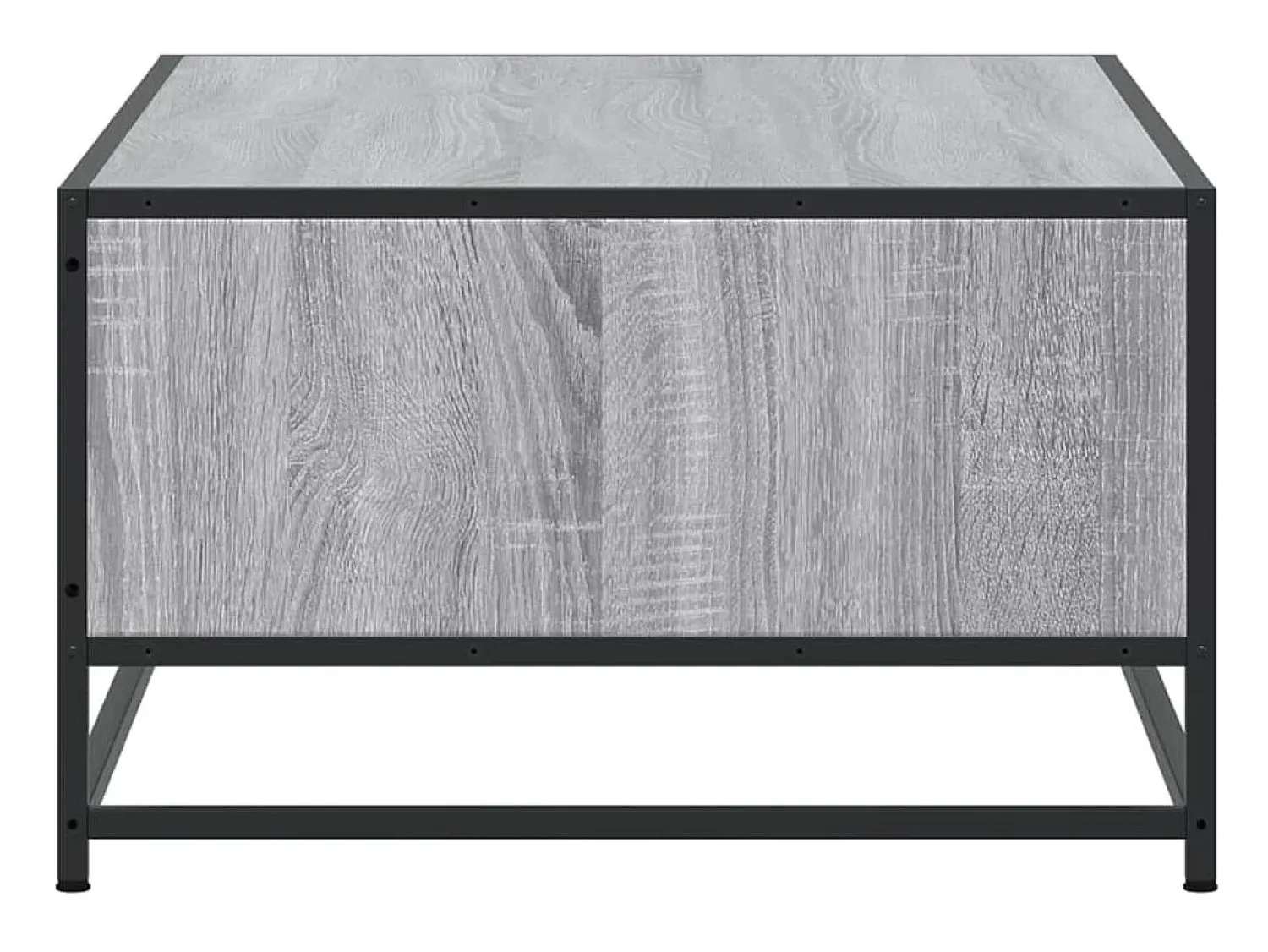 Mesa de centro | Mesa de apoio 100x57x35cm deriv. madeira/metal sonoma^ Mesa De Centro