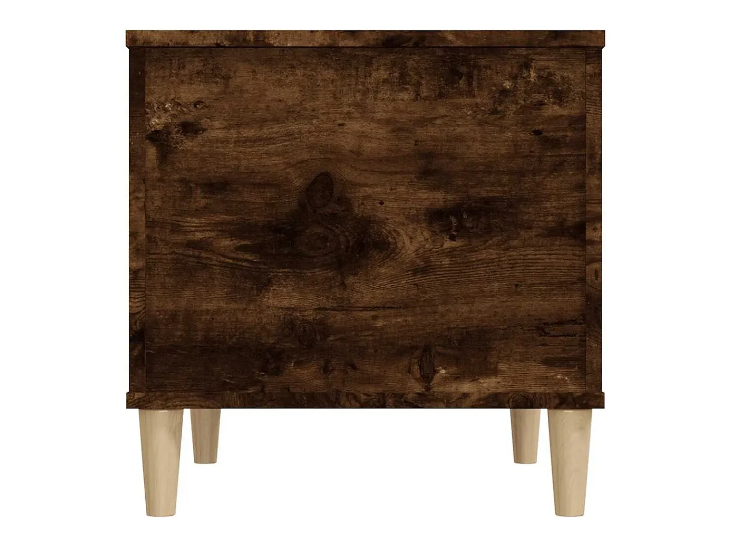 Best Mesa de centro | Mesa de apoio 60x44.5x45 cm derivados madeira carvalho fumado Castanho