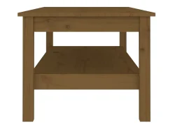 Mesa de centro | Mesa de apoio 110x50x40 cm pinho maciço mel^ Mesa De Centro