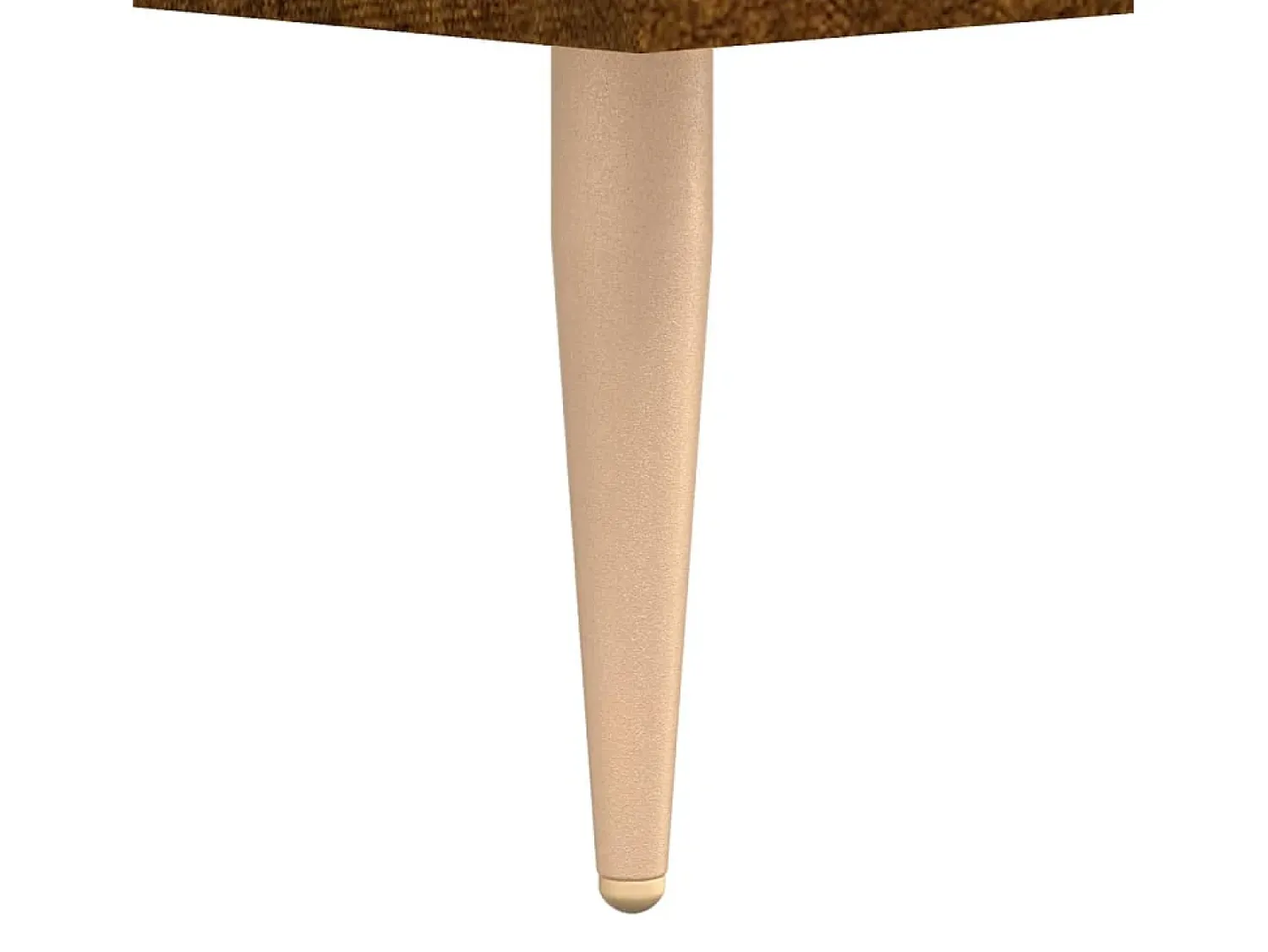 Mesa De Centro| Mesa de centro | Mesa de apoio 50x50x40 cm derivados de madeira carvalho fumado Castanho