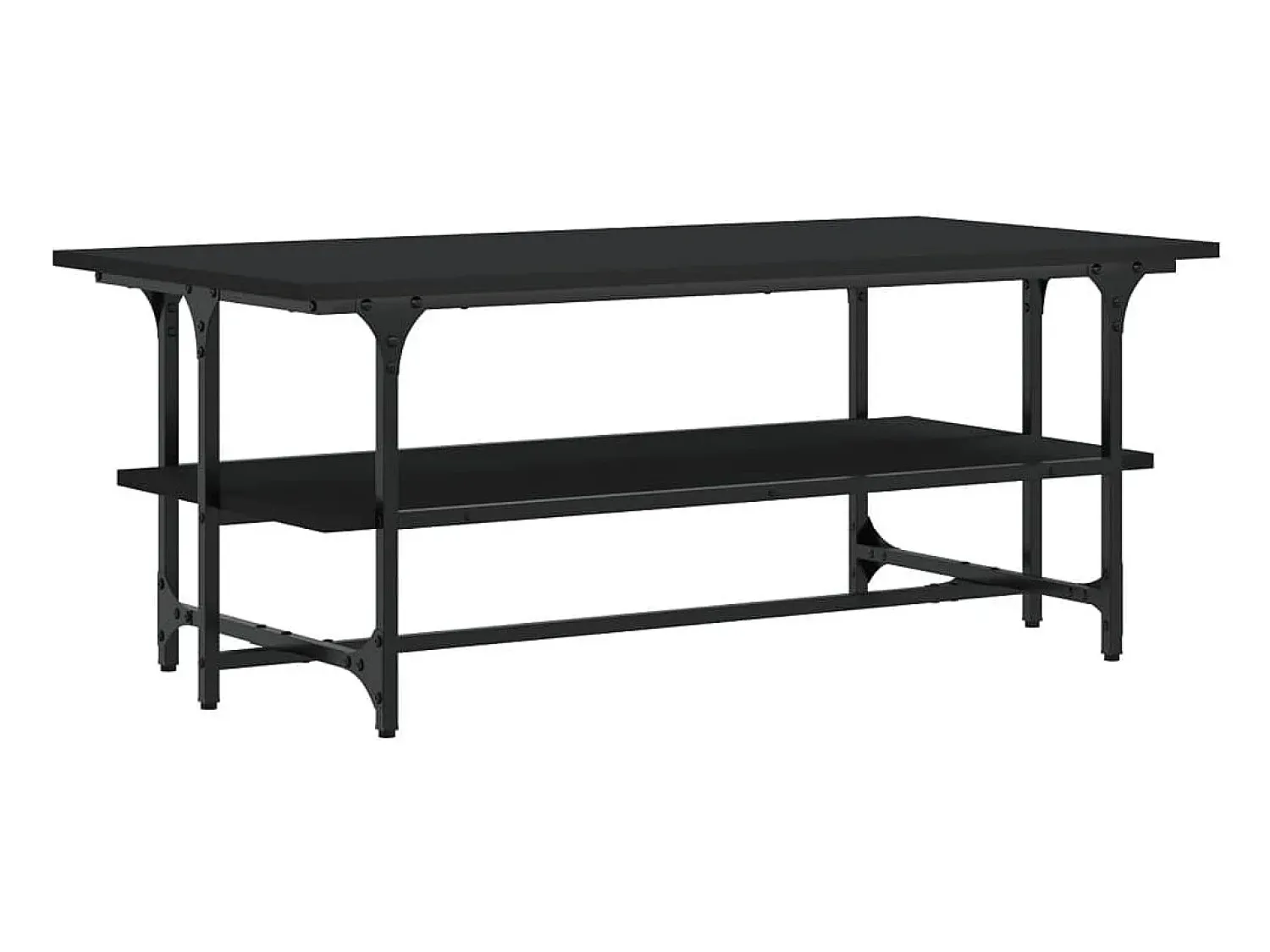 Mesa de centro | Mesa de apoio 100x50x40 cm derivados de madeira^ Mesa De Centro