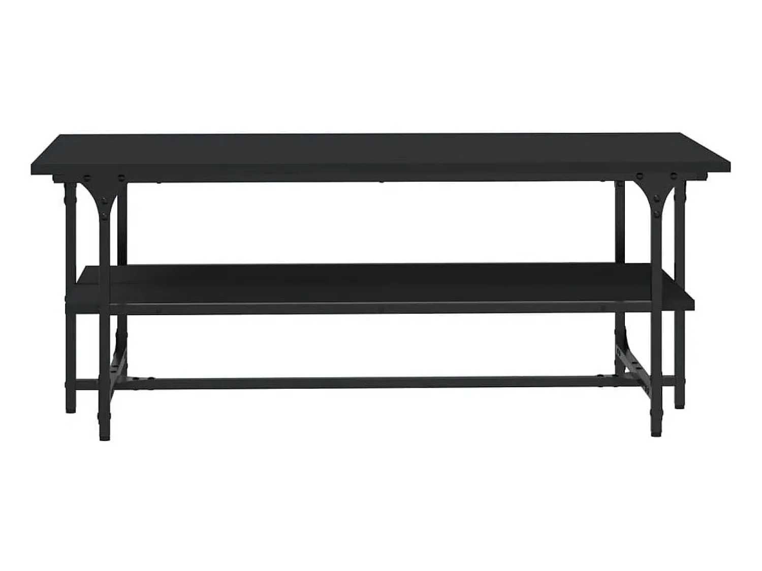 Mesa de centro | Mesa de apoio 100x50x40 cm derivados de madeira^ Mesa De Centro