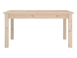 Mesa De Centro| Mesa de centro | Mesa de apoio | Mesa de café 80x50x40 cm madeira de pinho maciça Castanho
