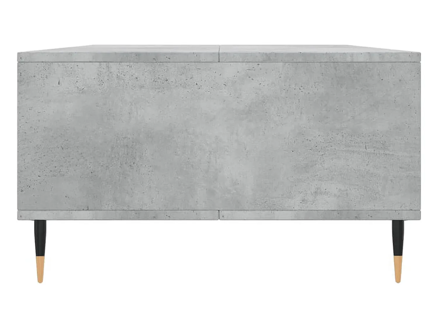 Mesa De Centro| Mesa de centro | Mesa de apoio 104x60x35 cm derivados madeira cimento Cinzento