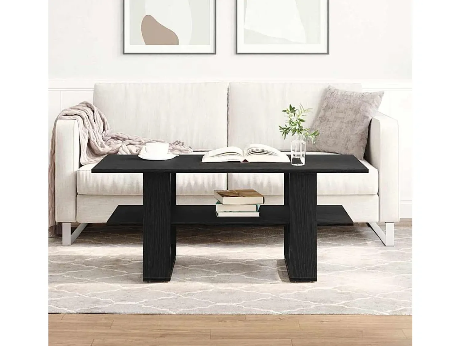 Mesa de centro | Mesa de apoio Carvalho 102x55x42 cm^ Mesa De Centro